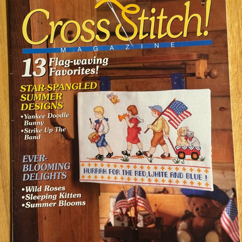 Cross Stitch Magazine June/July 1994